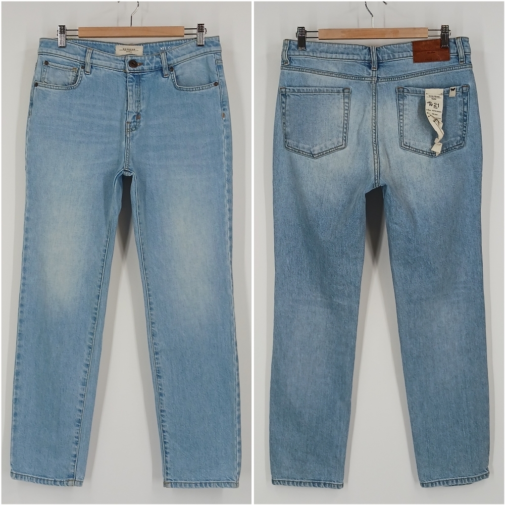 Weekend Max Mara Light Blue High-Rise Women’s Jeans